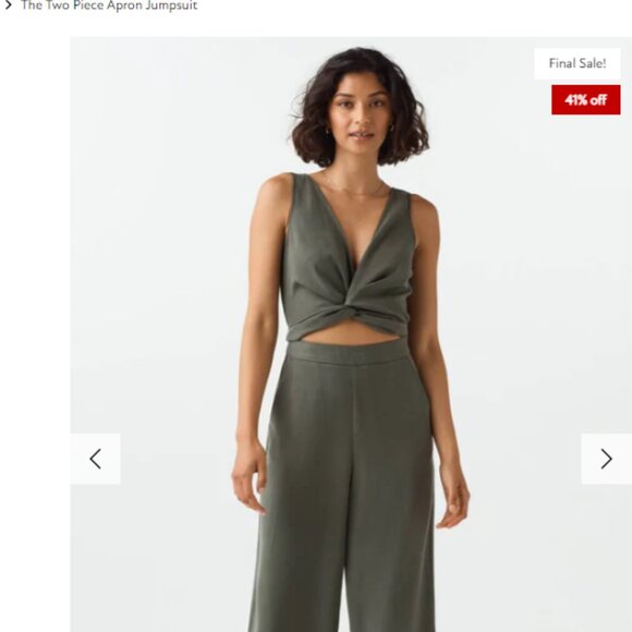 VETTA 2 Piece Jumpsuit Size 10 - Picture 2 of 10